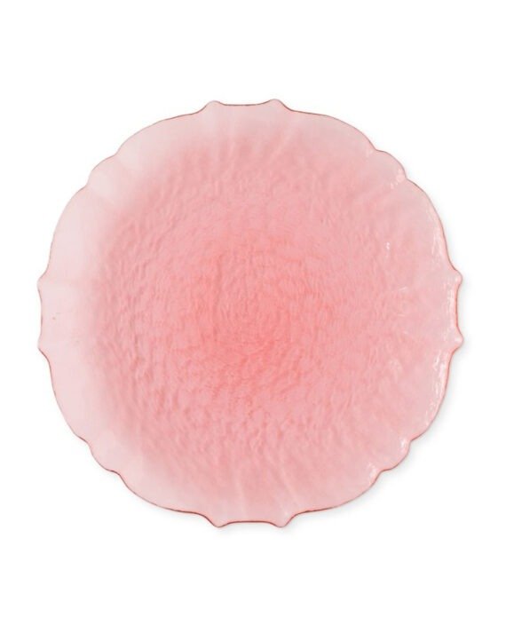 Scallop Glass Charger