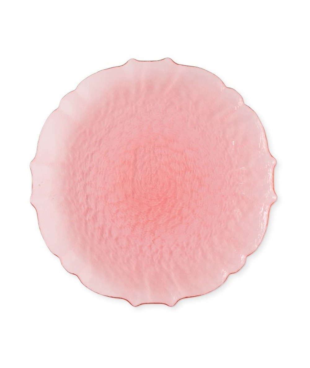 Scallop Glass Charger