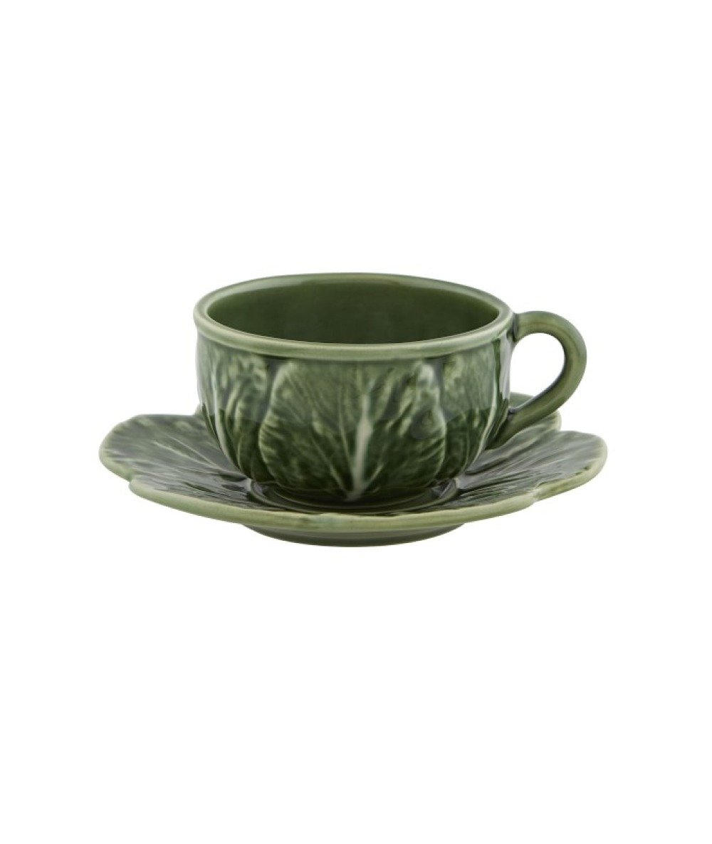 Bordallo Pinheiro Cabbage Tea Cup