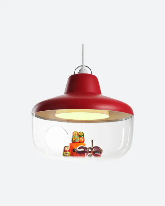 Hanging Lamp Red